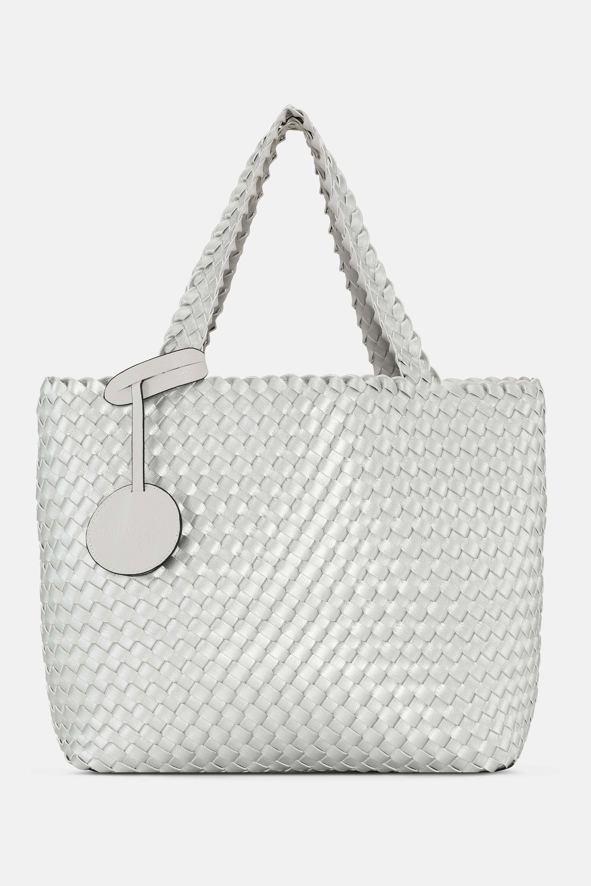 Tote Bag Flätad - Moonstruck Silver